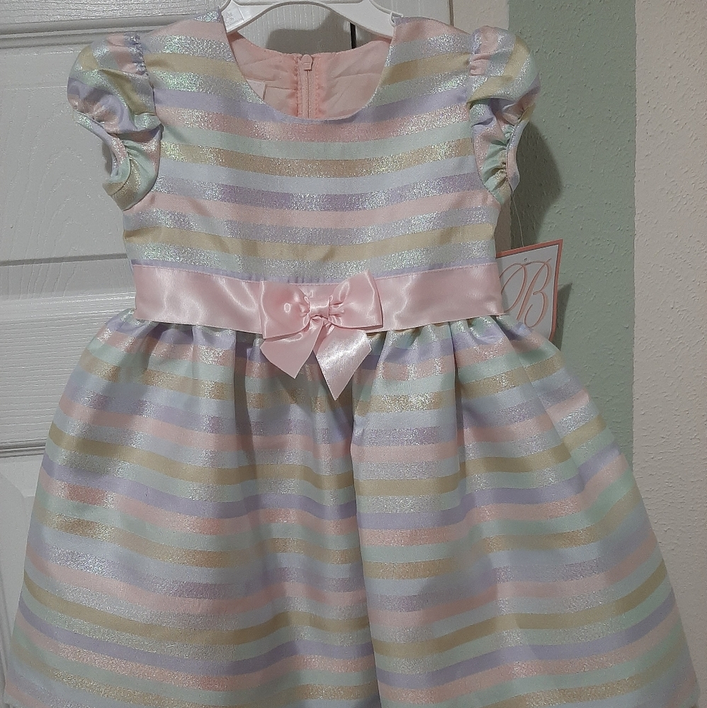 Pastel multi-colored dress